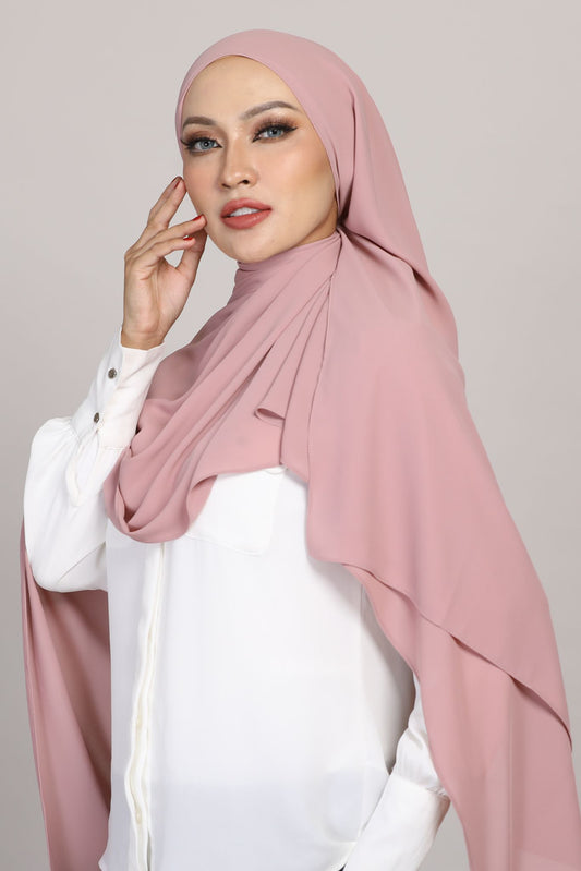 Aurora Chiffon - Blush