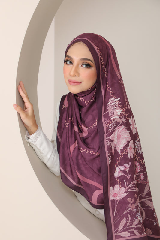 Chaînes Des Fleurs - Maroon