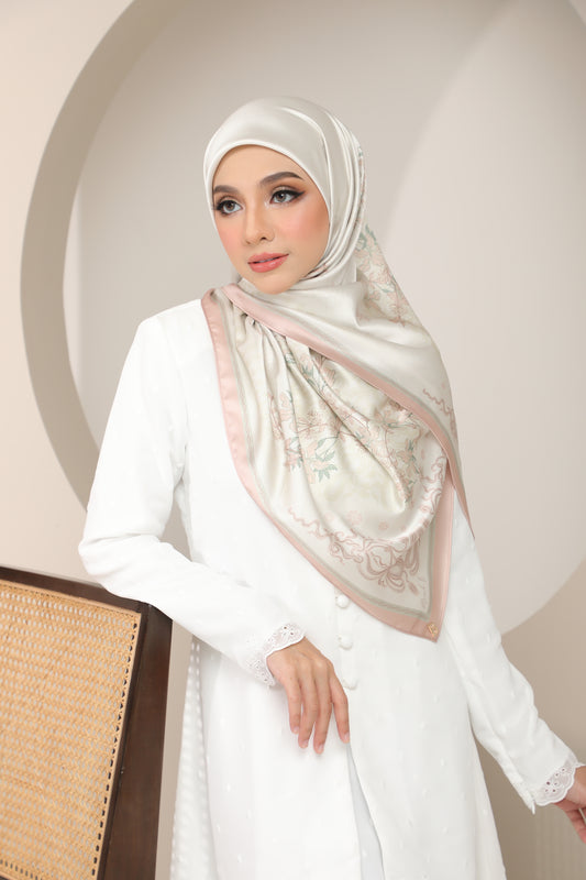 Songket Affair Square - Blush