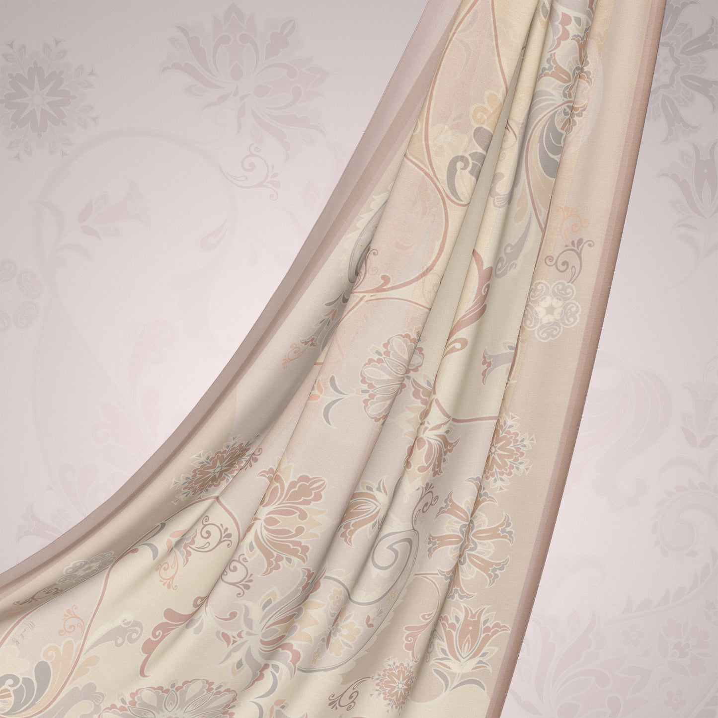 Paisley Poise - Charming Taupe